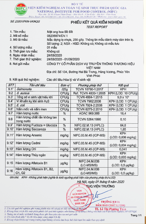 Mật ong nguyên chất